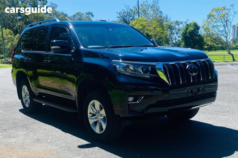 Black 2020 Toyota Landcruiser Prado Wagon Gxl