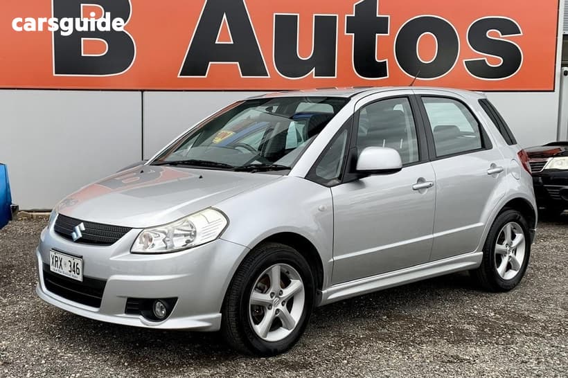 Silver 2007 Suzuki SX4 Hatchback S