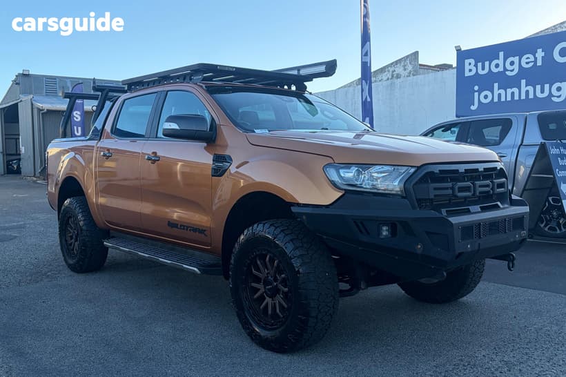 Orange 2018 Ford Ranger Dual Cab Pick-up Wildtrak 3.2 (4X4) (5 Yr)