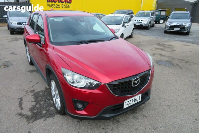 Red 2014 Mazda CX-5 Wagon Akera (4X4)