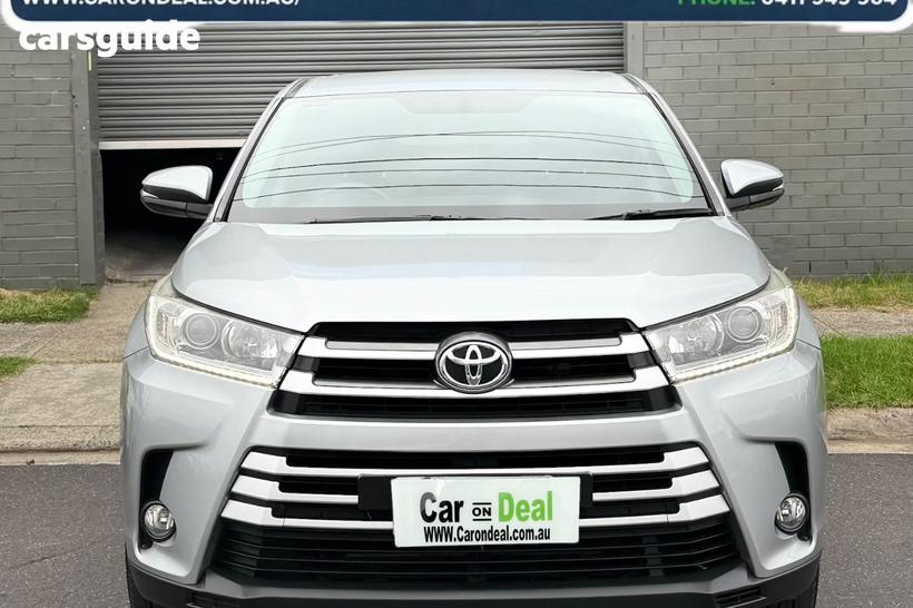 Silver 2017 Toyota Kluger Wagon Gx (4X2)