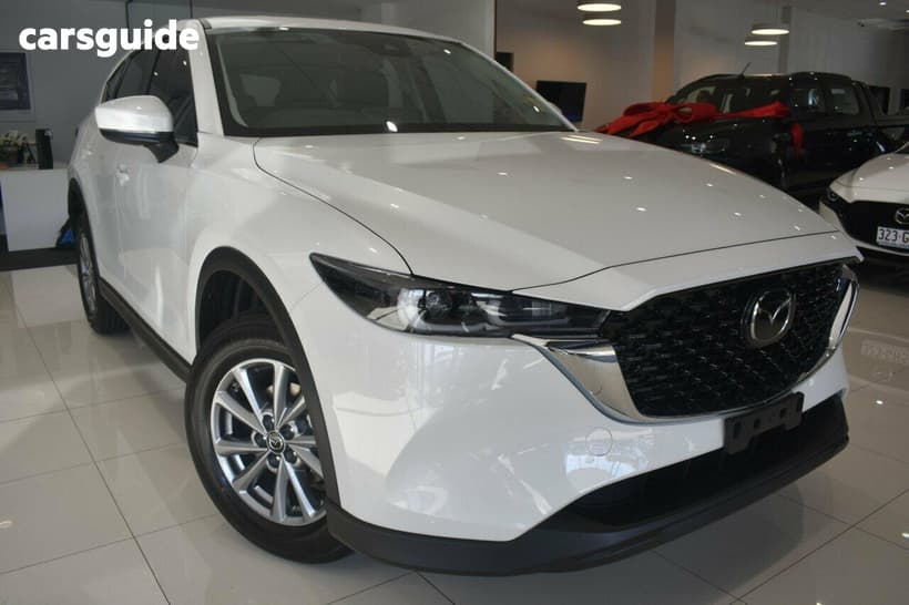 White 2026 Mazda CX-5 Wagon G25 Maxx Sport (Fwd)