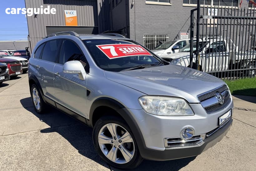 Silver 2008 Holden Captiva Wagon Lx 60Th Anniversary (4X4)