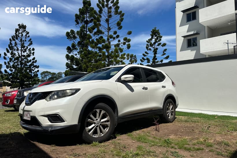 White 2015 Nissan X-Trail Wagon St 7 Seat (Fwd)