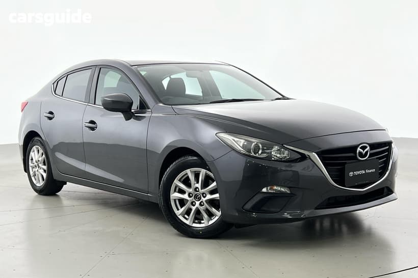 Grey 2014 Mazda 3 Sedan Maxx