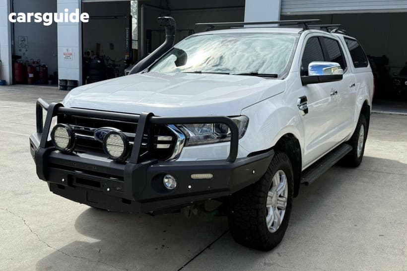 White 2020 Ford Ranger Double Cab Pick Up Xlt 3.2 (4X4)