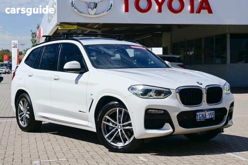 White 2018 BMW X3 Wagon Xdrive 20D