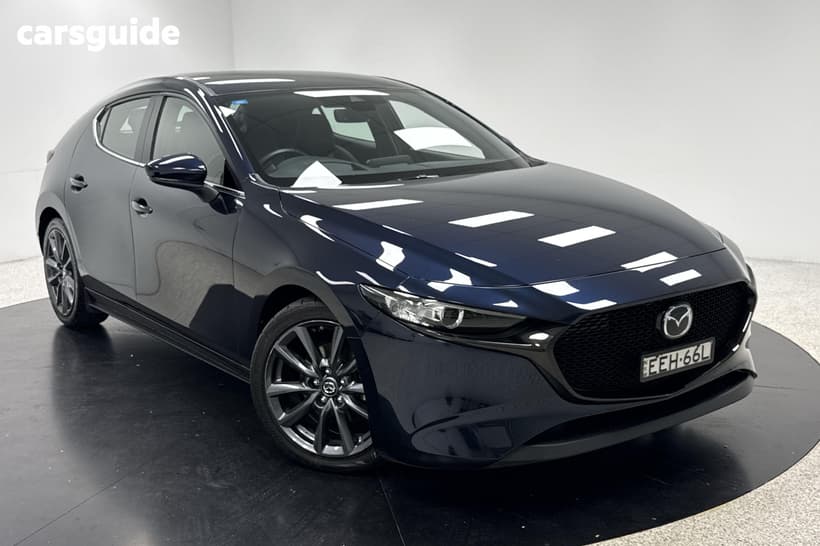Blue 2019 Mazda 3 Hatchback G25 Gt
