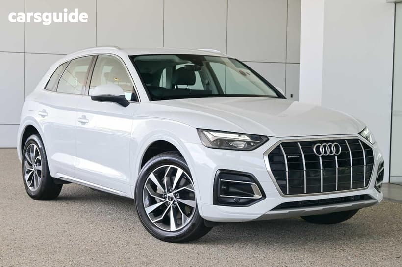 White 2022 Audi Q5 Wagon 40 Tdi Quattro Mhev
