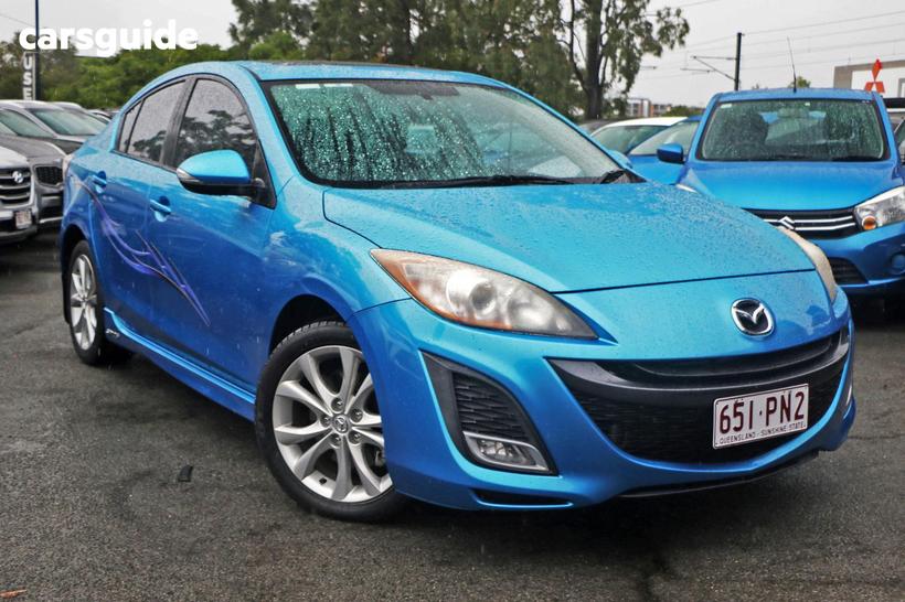 Blue 2011 Mazda 3 Sedan Sp25