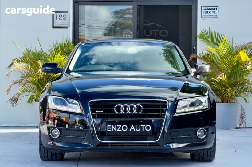 Black 2010 Audi A5 Hatchback Sportback 3.0 Tdi Quattro