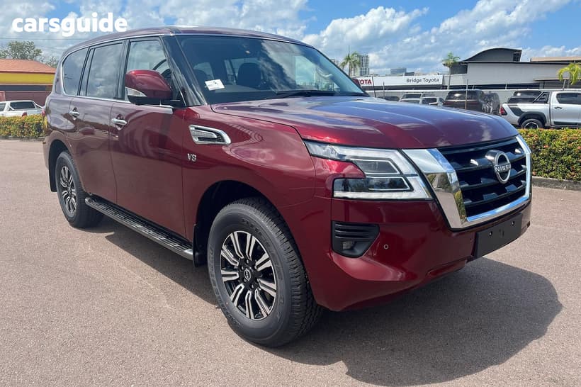 Red 2025 Nissan Patrol Wagon Ti (4X4)