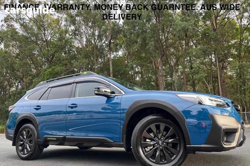Blue 2023 Subaru Outback Wagon Awd Touring Xt