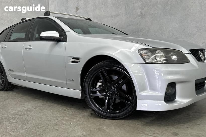 Silver 2010 Holden Commodore Sportswagon Ss