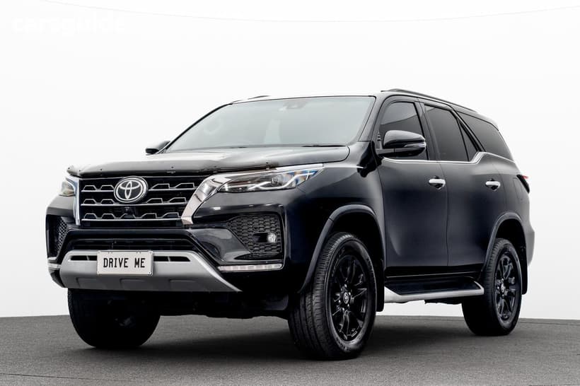 Black 2023 Toyota Fortuner Wagon Crusade