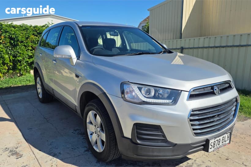 Silver 2016 Holden Captiva Wagon 7 Ls (Fwd)