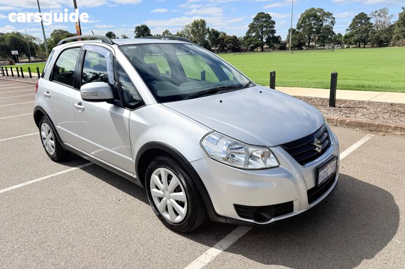 Silver 2012 Suzuki SX4 Hatchback Crossover Awd