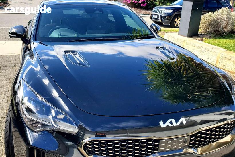 Black 2022 Kia Stinger Sedan 3.3 Gt (Black Leather)