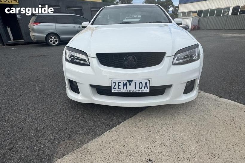 White 2011 Holden Commodore Sedan Sv6