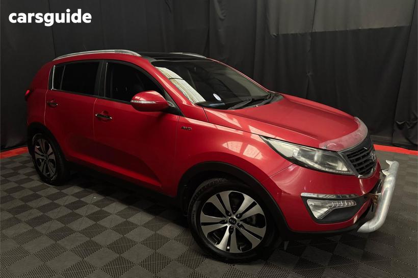 Red 2013 Kia Sportage Wagon Platinum (Awd)