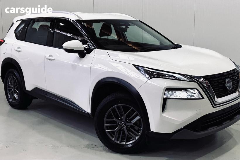 White 2024 Nissan X-Trail Wagon St (4Wd) 7 Seat
