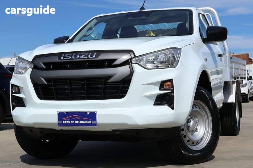 White 2021 Isuzu D-MAX Cab Chassis Sx (4X2) High-Ride