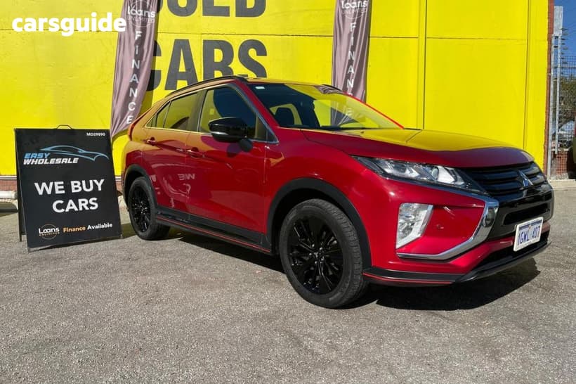 Red 2018 Mitsubishi Eclipse Cross SUV BLACK EDITION YA MY19