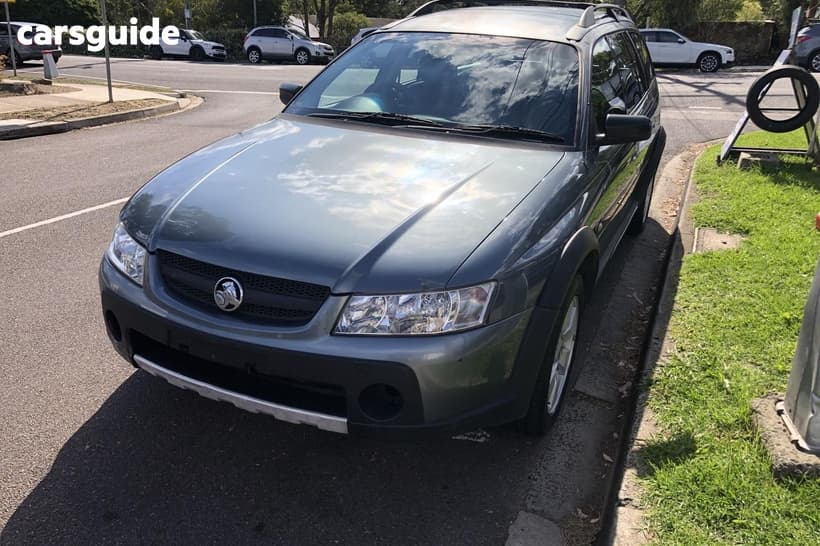 Grey 2005 Holden Adventra Wagon Sx6