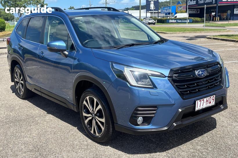 Blue 2023 Subaru Forester Wagon 2.5I Premium (Awd)