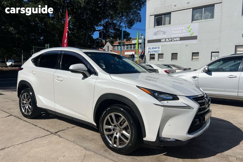 White 2017 Lexus NX300 Wagon Luxury (Fwd)