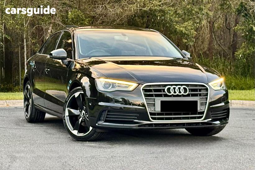 Black 2015 Audi A3 Sedan 1.4 Tfsi Attraction Cod