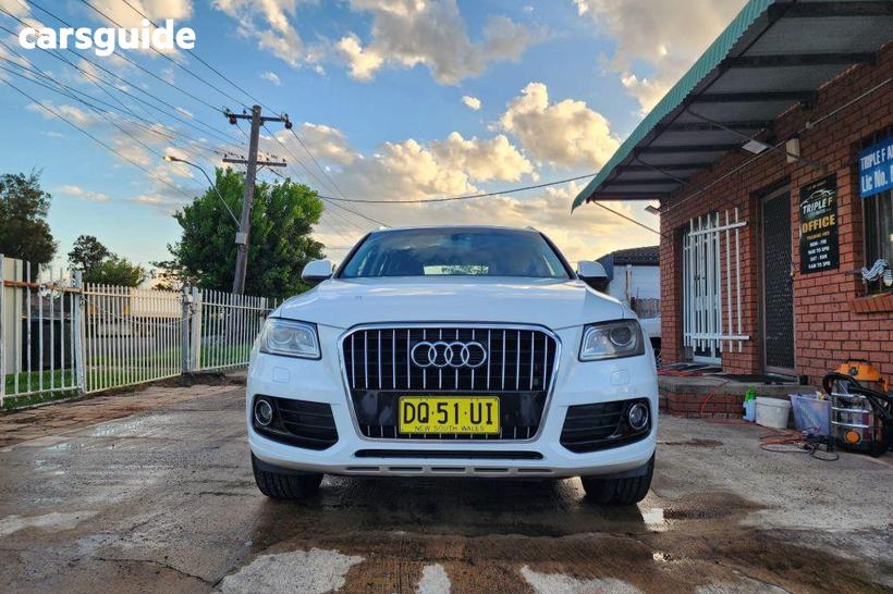 White 2013 Audi Q5 SUV 2.0 TDI QUATTRO 8R MY14