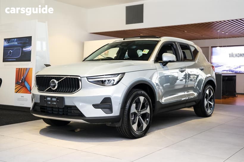Grey 2025 Volvo XC40 Wagon Plus B4