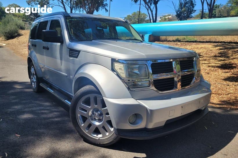 Silver 2009 Dodge Nitro Wagon Sx