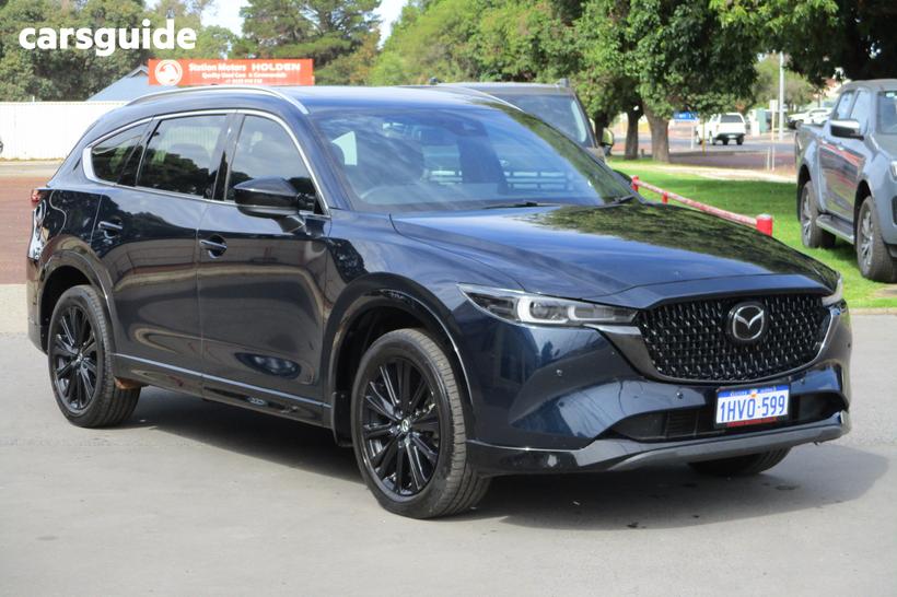 Blue 2023 Mazda CX-8 Wagon D35 Gt Sp (Awd)