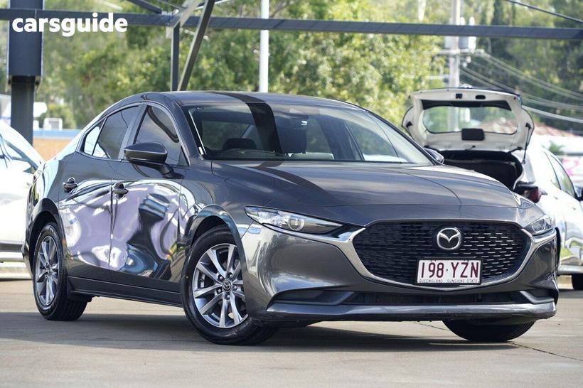 Grey 2019 Mazda 3 Sedan G20 Pure