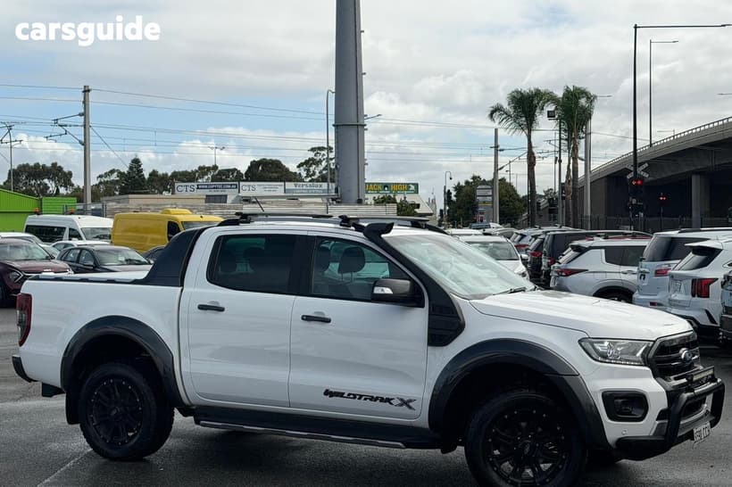 White 2019 Ford Ranger Double Cab Pick Up Wildtrak 2.0 (4X4)