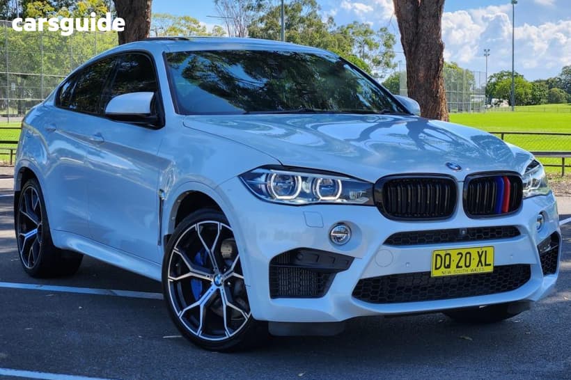 White 2018 BMW X6 SUV F86 4X4