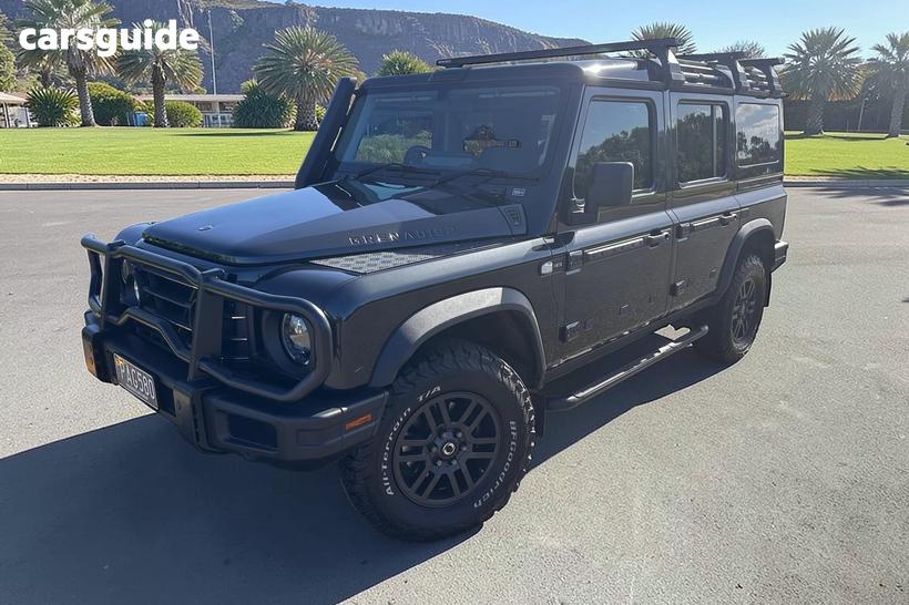 Grey 2023 Ineos Grenadier Wagon Fieldmaster Edition