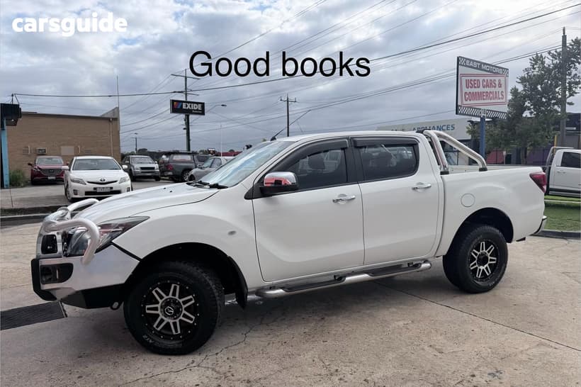 White 2017 Mazda BT-50 Dual Cab Utility Xtr (4X4)