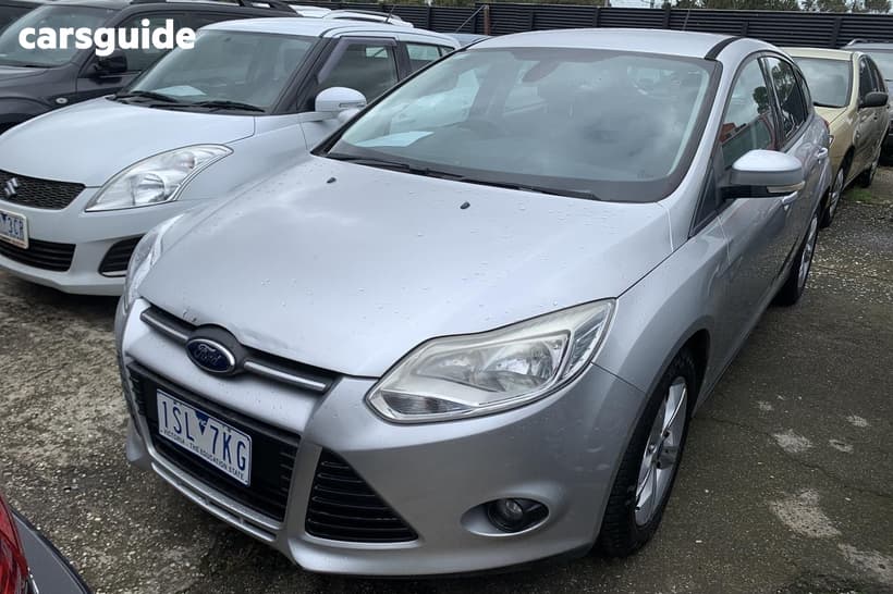 Silver 2014 Ford Focus Hatchback Trend