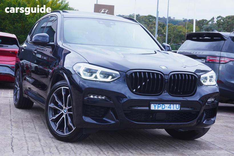 Black 2021 BMW X3 Wagon Xdrive30I M Sport