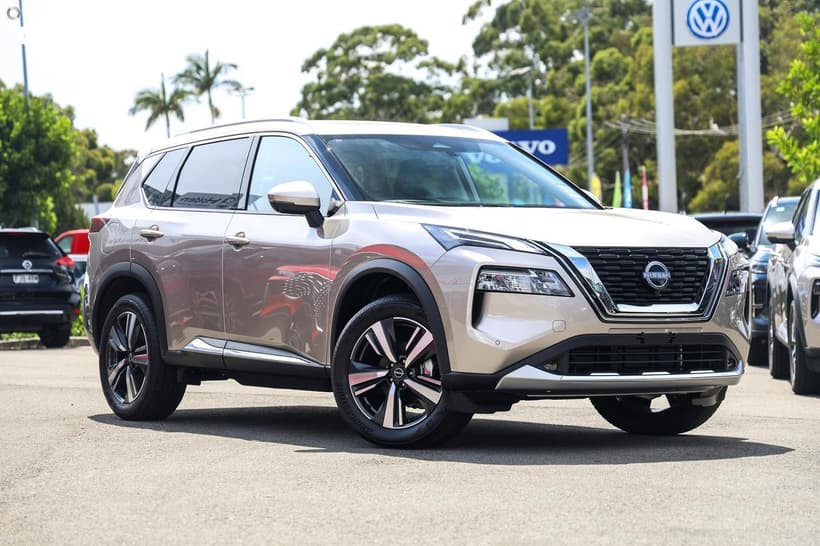 Silver 2025 Nissan X-Trail Wagon Ti (4Wd)