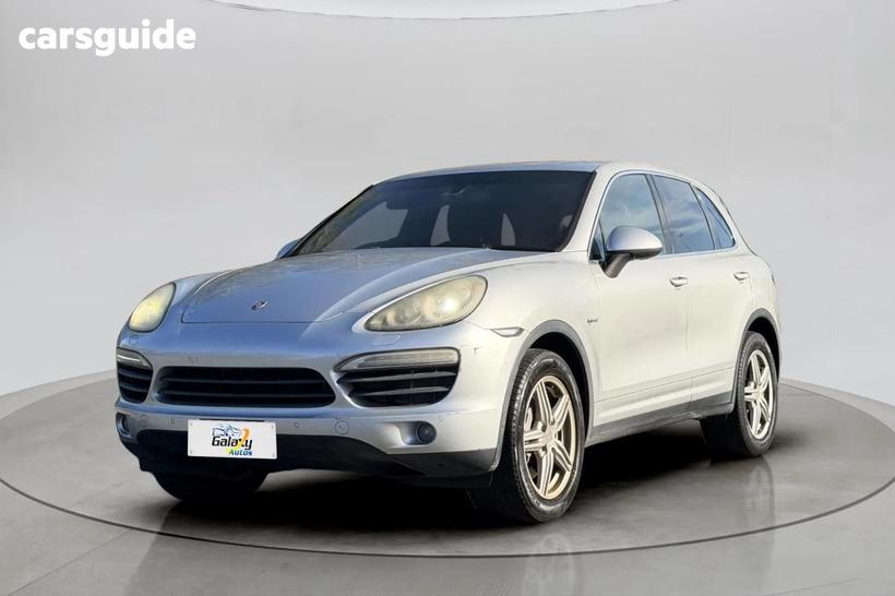 Silver 2010 Porsche Cayenne Wagon S Hybrid