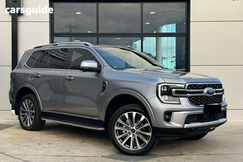 Silver 2024 Ford Everest Wagon Platinum (4Wd)