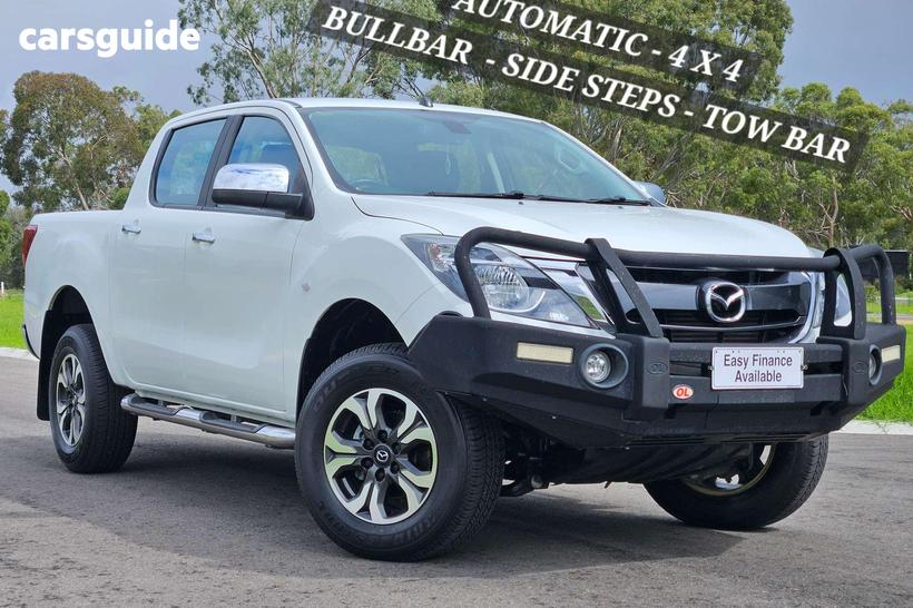 White 2016 Mazda BT-50 Dual Cab Utility Xtr (4X4)