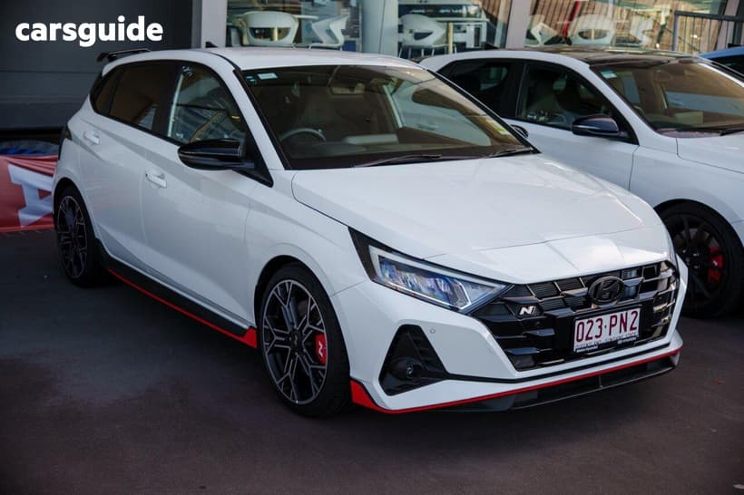 White 2025 Hyundai I20 Hatchback N