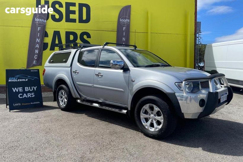 Silver 2014 Mitsubishi Triton Double Cab Utility Glx-R (4X4)