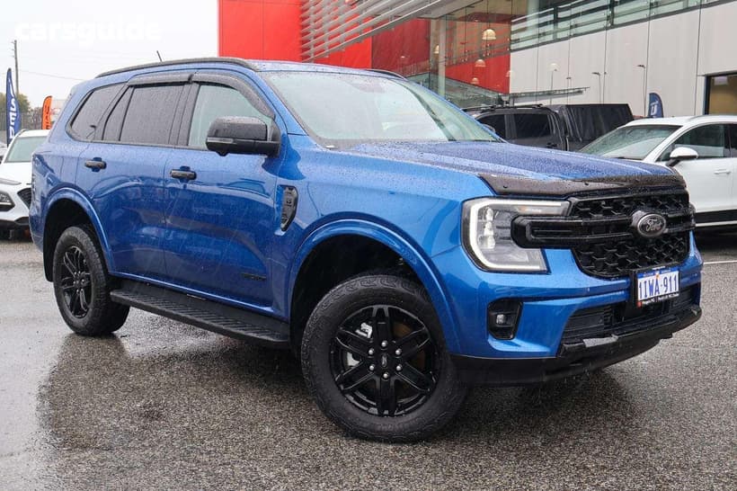 Blue 2023 Ford Everest Wagon Sport (4X4)