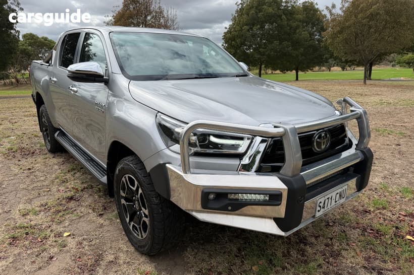 Silver 2022 Toyota Hilux Double Cab Pick Up Sr5 (4X4)